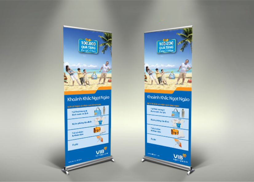 Standee là gì? các kích thước standee chuẩn hiện nay