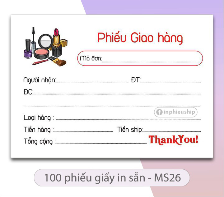 Phiếu giao hàng